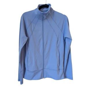 Women's Adidas Full Zip Jacket Periwinkle Size Medium